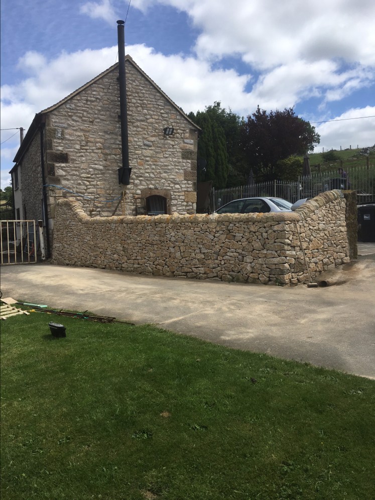 Janet Holt dry stone wall Derbyshire